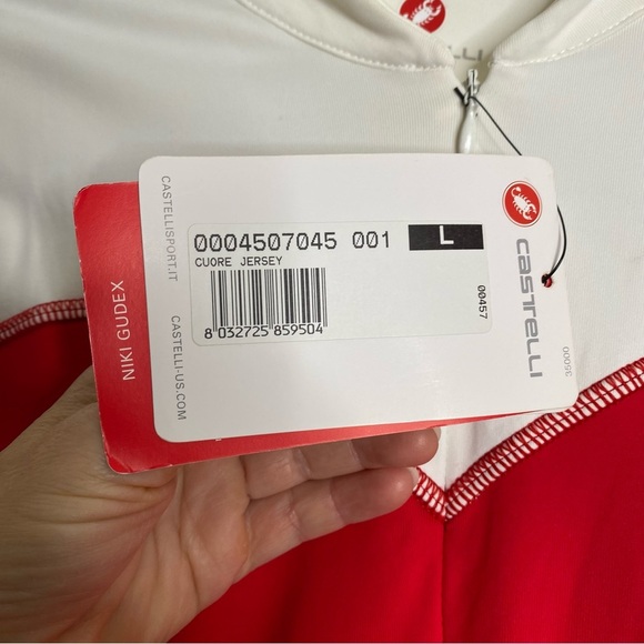 NWT Castelli Cuore Jersey Women’s‎ Size L - Picture 3 of 9